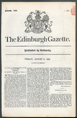Edinburgh gazette 5668 6 - edinburgh,