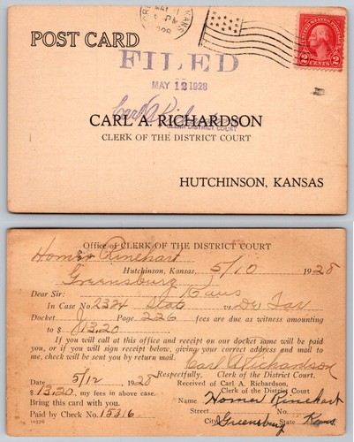 1928 hutchinson kansas court - hutchinson,