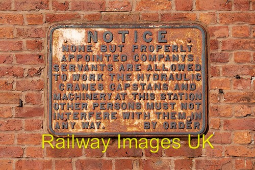 Railway photo legal notice - railway,