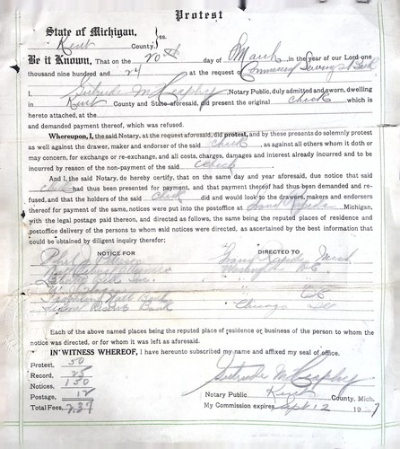 State michigan legal - michigan, notice