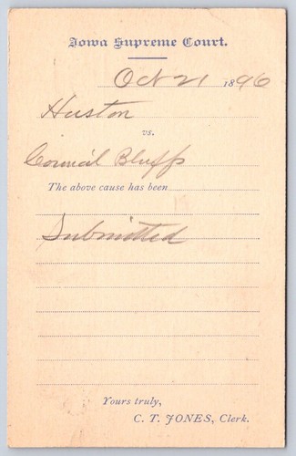 Antique iowa supreme - supreme, court