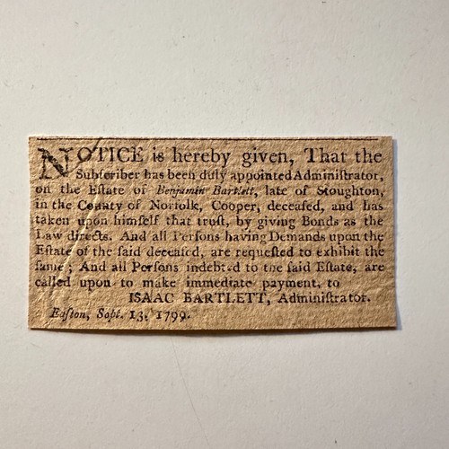 Legal notice sep 1792 - notice,