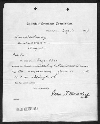 Interstate commerce commission - commerce,