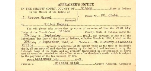 1963 legal notice - 1963,