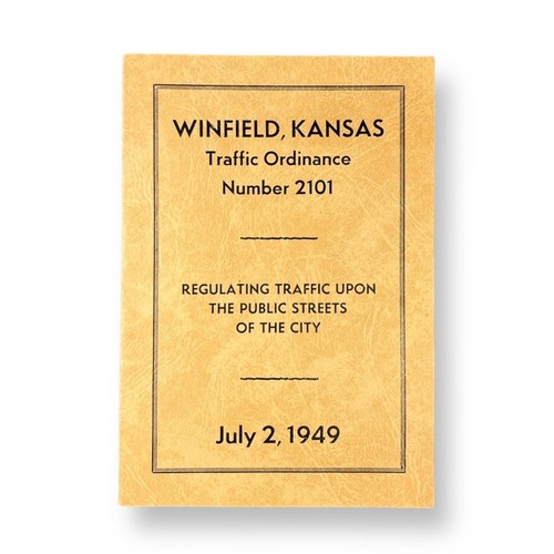 Winfield kansas traffic - winfield, kansas,