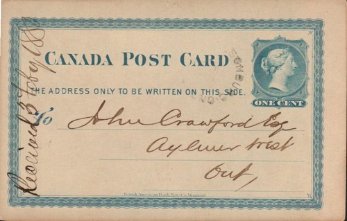 Canada queen victoria - 1c,